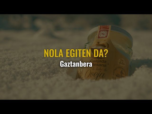 Nola egiten da gaztanbera? bideoaren irudi txikia