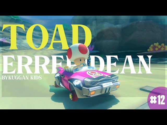 TOAD ERREPIDEAN | MARIOKART 8 DELUXE | #12 | BYKUGGAN KIDS bideoaren irudi txikia