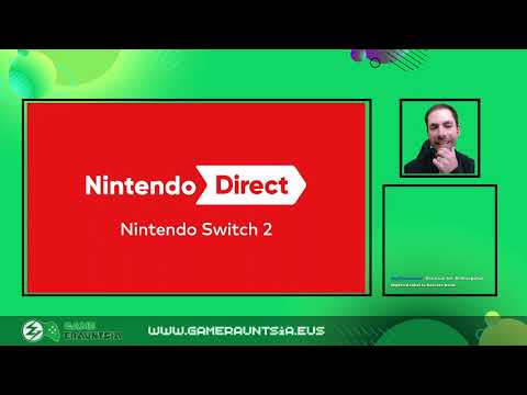Nintendo Direct: Nintendo Switch 2 aurkezpena, zuzenean Game Erauntsiarekin! bideoaren irudi txikia