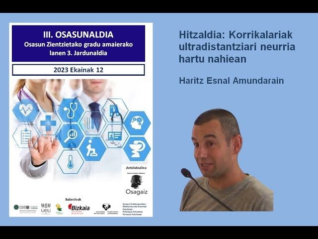 OEE 3. Osasunaldia - Aritz Esnal Amundarain bideoaren irudi txikia