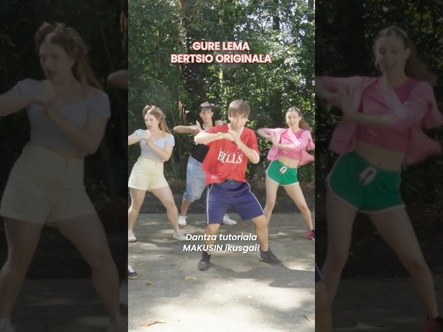 “GURE LEMA” udako abestiaren DANTZA TUTORIALA MAKUSIN ikusgai duzue!! 🕺💃 bideoaren irudi txikia