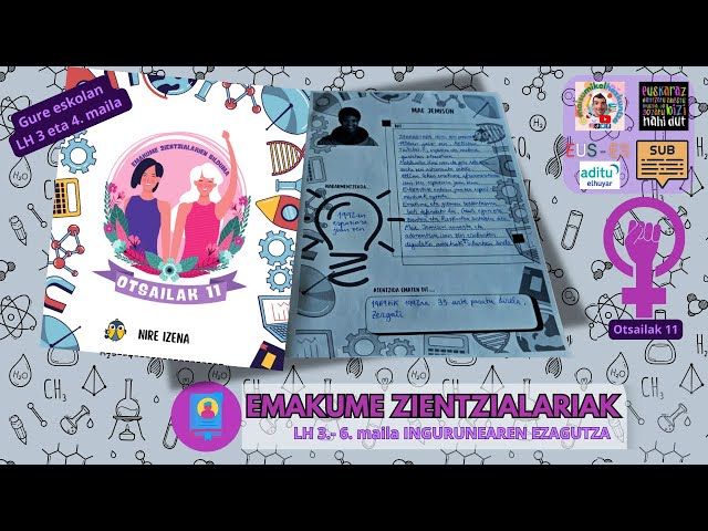 BIOGRAFIA👩🏻‍🔬💜 EMAKUME ZIENTZIALARIAK| Inguruaren ezagutza. | Lehen Hezkuntza 3. 4. 5. 6. maila bideoaren irudi txikia