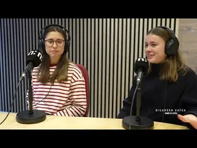 Izan Nutri proiektuko Alazne Mindegia eta June Ibarguen | BIGARREN KAFEA edukiaren irudi txikia