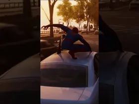 TRAJE BERRIA | MARVEL´S SPIDERMAN  | #2 | BYKUGGAN GAMING | SHORT #6  #gameplay #memes edukiaren irudi txikia