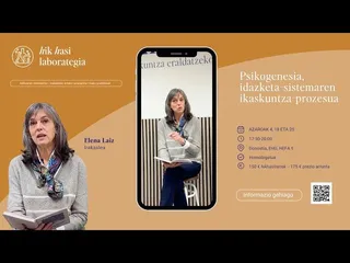 HIK HASI LABORATEGIA | Psikogenesia, idazketa-sistemaren ikaskuntza-prozesua edukiaren irudi txikia