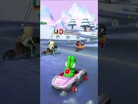 YOSHI ZIZTU BIZIAN | MARIOKART 8 DELUXE | #13 | BYKUGGAN KIDS | SHORT #1 #mario #nintendo #gaming edukiaren irudi txikia