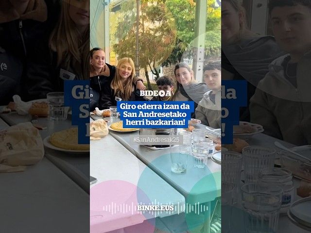 San Andresetako herri bazkaria | BINKE bideoaren irudi txikia