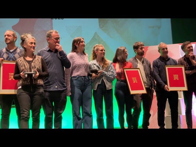 Rikardo Arregi Kazetaritza Sarien banaketa ekitaldia bideoaren irudi txikia