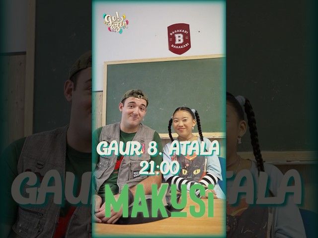 “GO!AZEN 12” telesailaren 8. ATALA, gaur (urtarrilak 2) 21:00etan ikusgai ‼️🤩✨ bideoaren irudi txikia