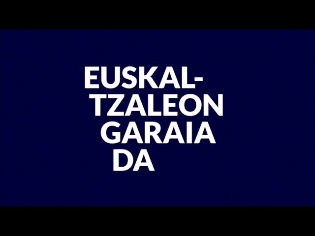 𝐀𝐁𝐄𝐍𝐃𝐔𝐀𝐊 𝟐𝟕 · 𝐄𝐊𝐈𝐓𝐀𝐋𝐃𝐈 𝐍𝐀𝐙𝐈𝐎𝐍𝐀𝐋𝐀 · 𝐁𝐈𝐋𝐁𝐀𝐎 𝐀𝐑𝐄𝐍𝐀 bideoaren irudi txikia