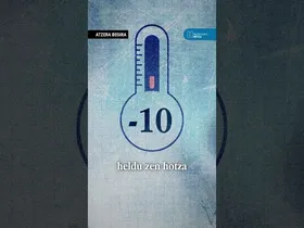 ⏳ Atzera begira | Elurrak eta hotzak 'inguru paregabea' eski pista bilakatu zutenekoa edukiaren irudi txikia