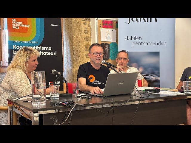 II Kooperatibismo bat komunitateari begira  (UEU / Jakin jardunaldiak) bideoaren irudi txikia