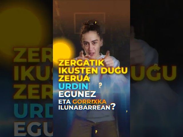 Zergatik ikusten dugu zerua urdin egunez eta gorrixka ilunabarrean? bideoaren irudi txikia