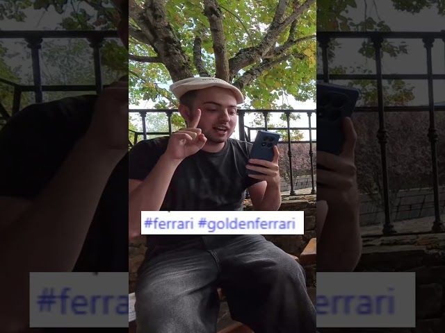 denok iragan bat izan dugu, Maddirena nuevamente ez zenuen espero xd #ferrari #goldenferrari #arab bideoaren irudi txikia