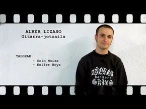 MusikaZuzenean TB - HITZ BITAN: Alber Lizaso (Cold Noize, Keller Boys) bideoaren irudi txikia