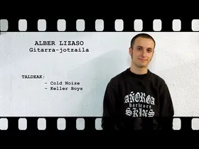 MusikaZuzenean TB - HITZ BITAN: Alber Lizaso (Cold Noize, Keller Boys) edukiaren irudi txikia