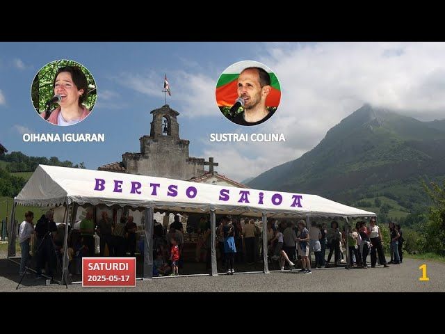 Bertso saioa Saturdin (1) (2025-05-17) (36'40'') bideoaren irudi txikia