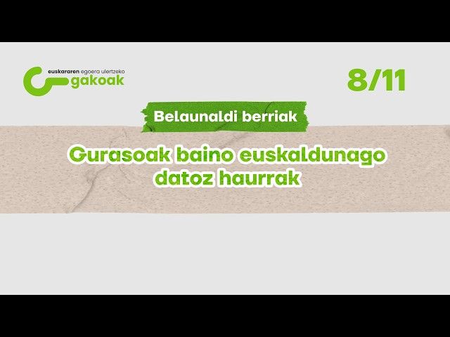 GAKOAK 08 | Belaunaldi berriak bideoaren irudi txikia
