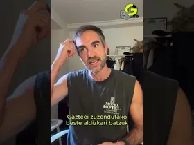 GAZTEZULO 25. URTEURRENA | JON PLAZAOLAREN MEZUA! edukiaren irudi txikia