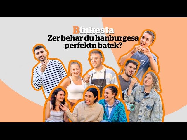 Hanburgesa perfektuaren bila | BINKE bideoaren irudi txikia