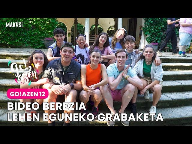 BIDEO BEREZIA: LEHEN EGUNEKO GRABAKETA - GO!AZEN 12 bideoaren irudi txikia