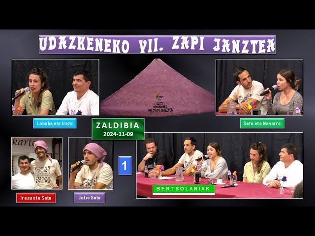 Udazkeneko VII. Zapi Janztea (1) (Zaldibia, 2024-11-09) (40'35'') bideoaren irudi txikia