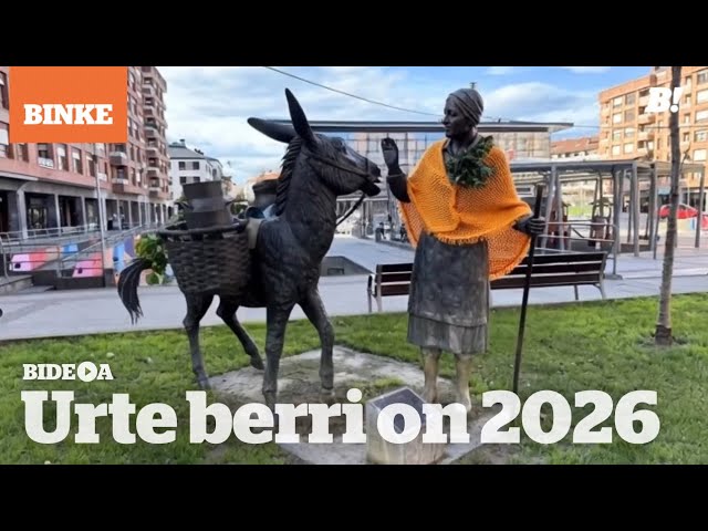 Galdakaoko eskultura 'bizidunak' | BINKE bideoaren irudi txikia