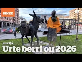 Galdakaoko eskultura 'bizidunak' | BINKE edukiaren irudi txikia