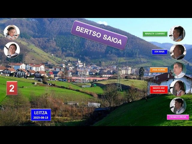Bertso saioa (2) (Leitza, 2025-08-13) (39'27'') bideoaren irudi txikia