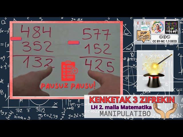 KENKETAK 3 ZIFREKIN. 2.maila ➖ Matematika. Zenbakikuntza  Lehen Hezkuntza. bideoaren irudi txikia