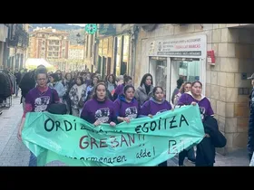 Ordiziako egoitzako langileak greba mugagabean edukiaren irudi txikia