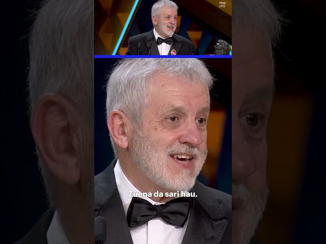 Jose Ramon Soroizek, Nagore Aranburuk eta Patricia Lopez Arnaizek Goya sari bana irabazi dute bideoaren irudi txikia