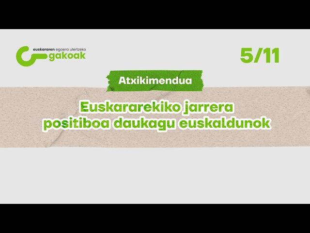 GAKOAK 05 | Atxikimendua bideoaren irudi txikia