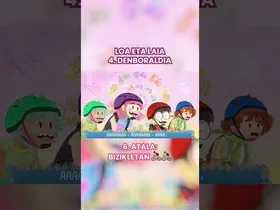🎶 'Bizikletan', LOA ETA LAIAren ABESTI BERRIA, bihar (uztailak 10) MAKUSIn ikusgai!! 🚴‍♂️🚴‍♀️ edukiaren irudi txikia