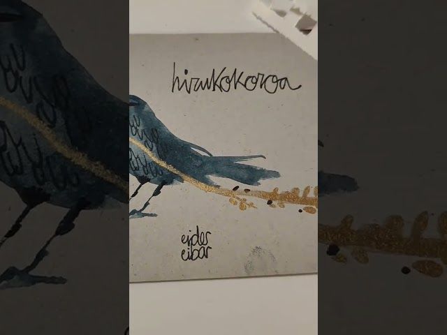 HIRUKOKOROA⬛⬛ #inkurria #inktober ⬛⬛⬛ 10 / Arrastaka ° Sweep bideoaren irudi txikia