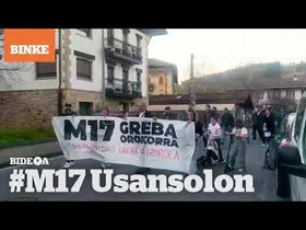 #M17 Greba Orokorra Usansolon | BINKE edukiaren irudi txikia