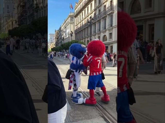 Espainiako Kopako finala | Realzaleak Sevillako kaleetan bideoaren irudi txikia