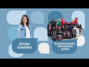 Laudioko aktualitatea eta teknikarien greba, azalera bideoaren irudi txikia