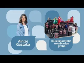 Laudioko aktualitatea eta teknikarien greba, azalera edukiaren irudi txikia