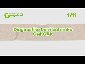 GAKOAK 01 | Diagnostiko berri baterako gakoak bideoaren irudi txikia
