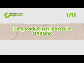 GAKOAK 01 | Diagnostiko berri baterako gakoak edukiaren irudi txikia