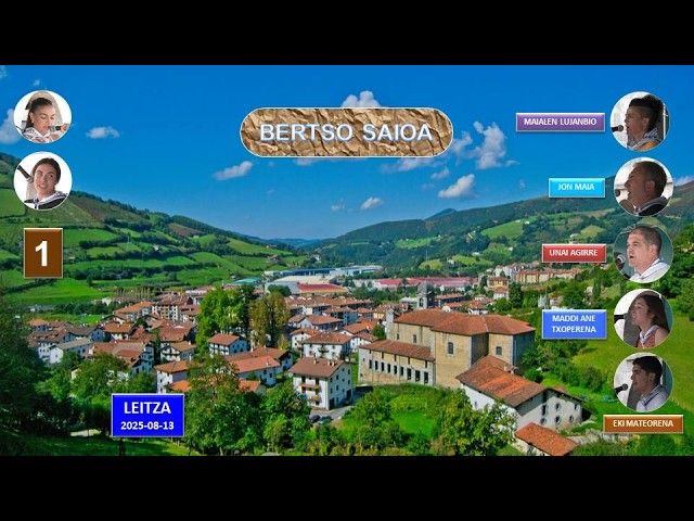 Bertso saioa (1) (Leitza, 2025-08-13) (46'07'') bideoaren irudi txikia