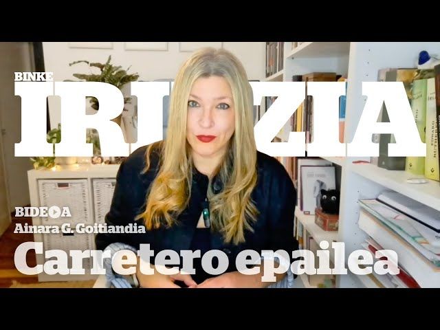 Iritzia, Carretero epaileaz | BINKE bideoaren irudi txikia