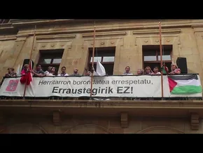 26/07/01 Usurbilgo jaiak: txupinazoa, alkatearen adierazpenak bideoaren irudi txikia