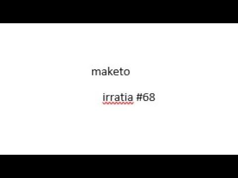 MAKETO IRRATIA 6X10 | Maketo merendola ft. ADUR bideoaren irudi txikia