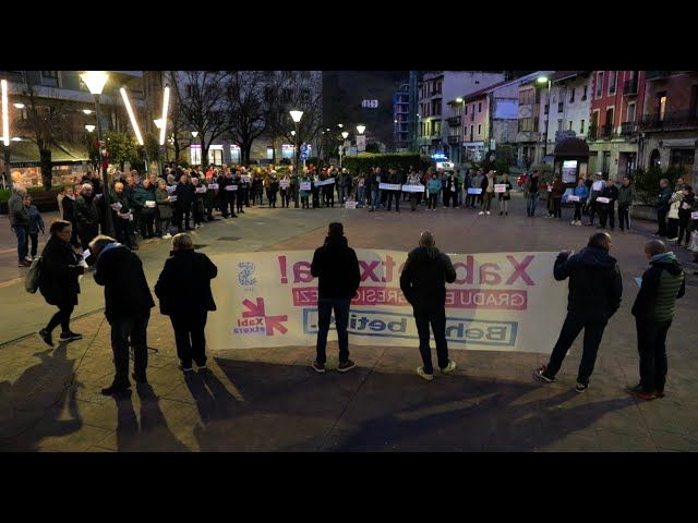 Xabi Zabalo berriro espetxeratzearen aurkako protesta bideoaren irudi txikia