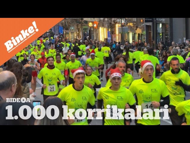 Galdakaoko San Silvestre 2025 | BINKE bideoaren irudi txikia