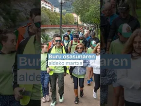 Amurrio, Laudio eta Aiara lotu dituzte buru osasunaren alde bideoaren irudi txikia