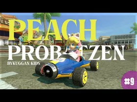 PEACH PROBATZEN | MARIOKART 8 DELUXE | #9 | BYKUGGAN KIDS edukiaren irudi txikia