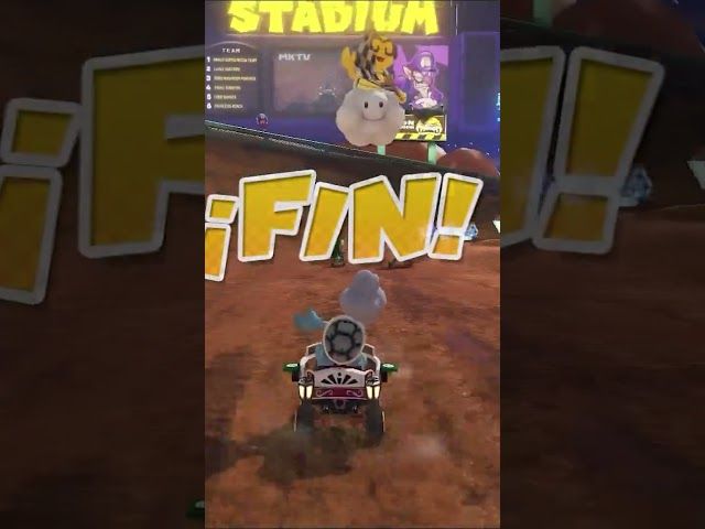 KAOSAREKIN JARRAITZEN | MARIOKART 8 DELUXE | #11 | BYKUGGAN KIDS | SHORT #4 #mario #nintendo #gaming bideoaren irudi txikia